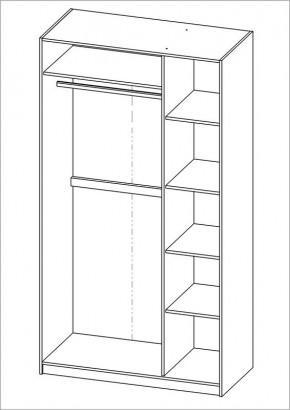 Шкаф ПЕГАС трехдверный, цвет Дуб Сонома в Челябинске - cheliabinsk.ok-mebel.com | фото