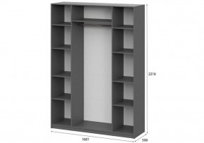 Шкаф платяной Даиго в Челябинске - cheliabinsk.ok-mebel.com | фото 3