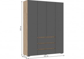 Шкаф платяной Элла в Челябинске - cheliabinsk.ok-mebel.com | фото 3
