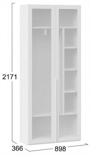 Шкаф платяной Порто СМ-393.07.226 в Челябинске - cheliabinsk.ok-mebel.com | фото 4