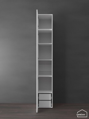 Шкаф с антресолью Linnea MHR-1POA-4 2450х400х510 (Белый-М 11.1.2) в Челябинске - cheliabinsk.ok-mebel.com | фото 6