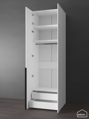 Шкаф с антресолью Linnea MHR-2A-3 2450х800х510 (Белый-М 11.1.2) в Челябинске - cheliabinsk.ok-mebel.com | фото 5