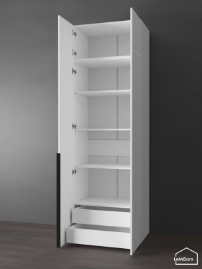 Шкаф с антресолью Linnea MHR-2A-4 2450х800х510 (Белый-М 11.1.2) в Челябинске - cheliabinsk.ok-mebel.com | фото 5