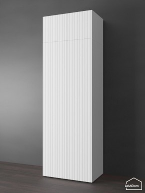 Шкаф с антресолью Linnea MHR-2POA-2 2450х800х510 (Белый-М 11.1.2) в Челябинске - cheliabinsk.ok-mebel.com | фото