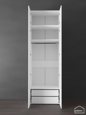 Шкаф с антресолью Linnea MHR-2POA-3 2450х800х510 (Белый-М 11.1.2) в Челябинске - cheliabinsk.ok-mebel.com | фото 5