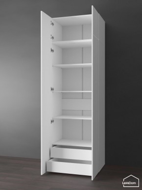 Шкаф с антресолью Linnea MHR-2POA-4 2450х800х510 (Белый-М 11.1.1) в Челябинске - cheliabinsk.ok-mebel.com | фото 5