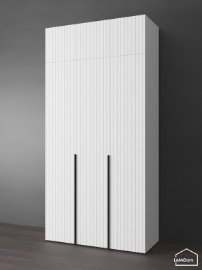 Шкаф с антресолью Linnea MHR-3A-1 2450х1200х510 (Белый-М 11.1.2) в Челябинске - cheliabinsk.ok-mebel.com | фото