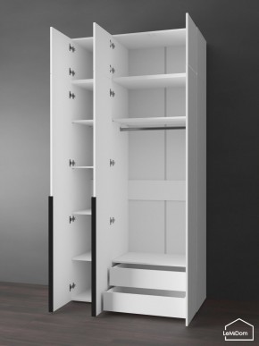 Шкаф с антресолью Linnea MHR-3A-2 2450х1200х510 (Белый-М 11.1.1) в Челябинске - cheliabinsk.ok-mebel.com | фото 5