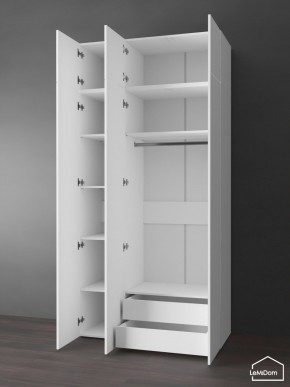 Шкаф с антресолью Linnea MHR-3POA-2 2450х1200х510 (Белый-М 11.1.1) в Челябинске - cheliabinsk.ok-mebel.com | фото 5