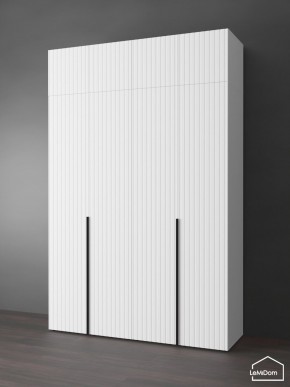 Шкаф с антресолью Linnea MHR-4A-2 2450х1600х510 (Белый-М 11.1.2) в Челябинске - cheliabinsk.ok-mebel.com | фото