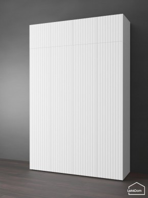 Шкаф с антресолью Linnea MHR-4POA-2 2450х1600х510 (Белый-М 11.1.1) в Челябинске - cheliabinsk.ok-mebel.com | фото