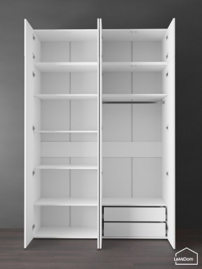 Шкаф с антресолью Linnea MHR-4POA-2 2450х1600х510 (Белый-М 11.1.2) в Челябинске - cheliabinsk.ok-mebel.com | фото 5