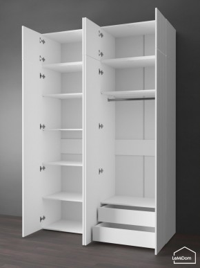 Шкаф с антресолью Linnea MHR-4POA-2 2450х1600х510 (Белый-М 11.1.2) в Челябинске - cheliabinsk.ok-mebel.com | фото 6