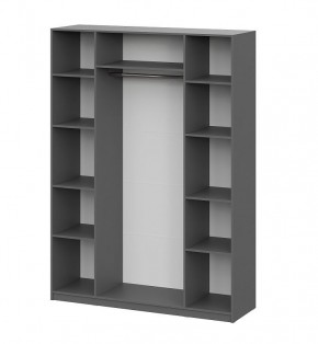 Шкаф ШК-5 (1600) Графит серый в Челябинске - cheliabinsk.ok-mebel.com | фото 3