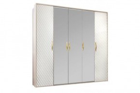 Спальня Lara 5-ти ств (белый глянец) в Челябинске - cheliabinsk.ok-mebel.com | фото 2