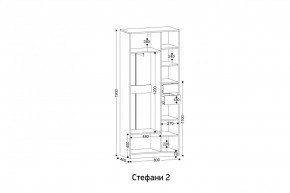 СТЕФАНИ-2 Шкаф в Челябинске - cheliabinsk.ok-mebel.com | фото 2