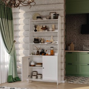 Стеллаж 20 Вествик, массив сосны, цвет белый в Челябинске - cheliabinsk.ok-mebel.com | фото 4
