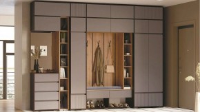 Стенка для прихожей Роут в Челябинске - cheliabinsk.ok-mebel.com | фото 2