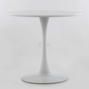 Стол Barneo T-3 Tulip style (RAL9003 белый, D80) в Челябинске - cheliabinsk.ok-mebel.com | фото 2