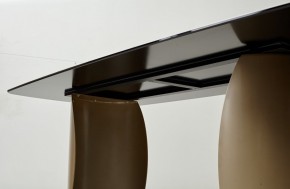 Стол BRONTE 220 KL-188 Контрастный мрамор матовый, итальянская керамика/ Шампань, ®DISAUR в Челябинске - cheliabinsk.ok-mebel.com | фото 6