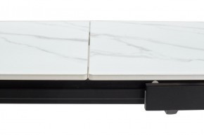 Стол CORNER 120 MATT WHITE MARBLE SOLID CERAMIC / BLACK, ®DISAUR в Челябинске - cheliabinsk.ok-mebel.com | фото 8