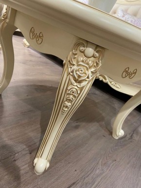 Стол журнальный круглый Мона Лиза (крем) в Челябинске - cheliabinsk.ok-mebel.com | фото 5