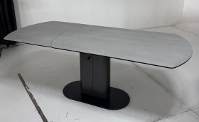 Стол KAI 140 TL-58 поворотная система раскладки, испанская керамика / Темно-серый / Черный, ®DISAUR в Челябинске - cheliabinsk.ok-mebel.com | фото 4