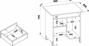 Стол компьютерный КСТ-10.1 в Челябинске - cheliabinsk.ok-mebel.com | фото 4