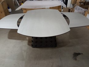 Стол LORENS 150 TL-58 поворотная система раскладки, испанская керамика / Темно-серый, ®DISAUR в Челябинске - cheliabinsk.ok-mebel.com | фото 2