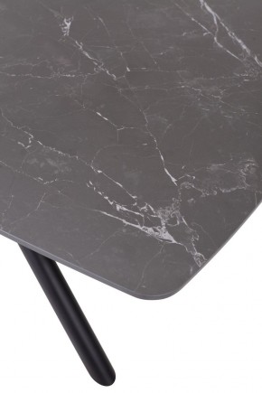Стол RIVOLI 140 MATT BLACK MARBLE SOLID CERAMIC / BLACK, ®DISAUR в Челябинске - cheliabinsk.ok-mebel.com | фото 10
