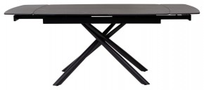 Стол RIVOLI 140 MATT BLACK MARBLE SOLID CERAMIC / BLACK, ®DISAUR в Челябинске - cheliabinsk.ok-mebel.com | фото 2