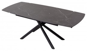 Стол RIVOLI 140 MATT BLACK MARBLE SOLID CERAMIC / BLACK, ®DISAUR в Челябинске - cheliabinsk.ok-mebel.com | фото 3