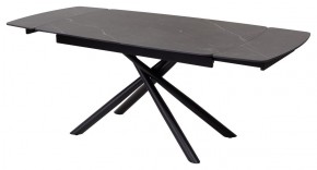 Стол RIVOLI 140 MATT BLACK MARBLE SOLID CERAMIC / BLACK, ®DISAUR в Челябинске - cheliabinsk.ok-mebel.com | фото 7