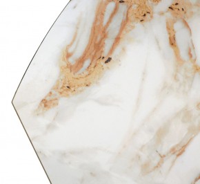 Стол TERAMO 135 GLOSS GRAND JADE SOLID CERAMIC, керамика, поворотн.механизм / Черный каркас, ®DISAUR в Челябинске - cheliabinsk.ok-mebel.com | фото 13