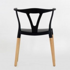 Стул Barneo N-218 Wishbone интерьерный кухонный черный в Челябинске - cheliabinsk.ok-mebel.com | фото 2
