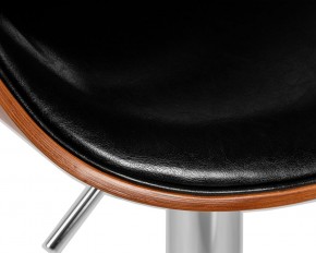 Стул барный DOBRIN KARTER, коричневое дерево, чёрный в Челябинске - cheliabinsk.ok-mebel.com | фото 7