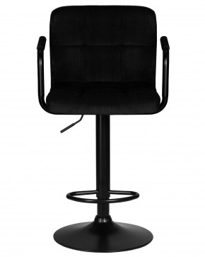 Стул барный DOBRIN KRUGER ARM BLACK, черный вельвет (LAR-E2041-52) в Челябинске - cheliabinsk.ok-mebel.com | фото 6
