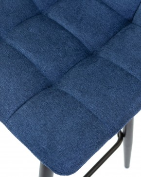 Стул барный DOBRIN NICOLE, черные матовые ножки, синяя ткань (UF860-14B) в Челябинске - cheliabinsk.ok-mebel.com | фото 8