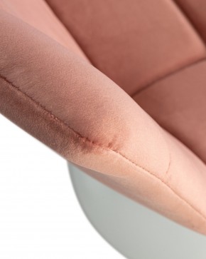 Стул барный DOBRIN TAILOR WHITE, пудрово-розовый велюр (MJ9-32) в Челябинске - cheliabinsk.ok-mebel.com | фото 7