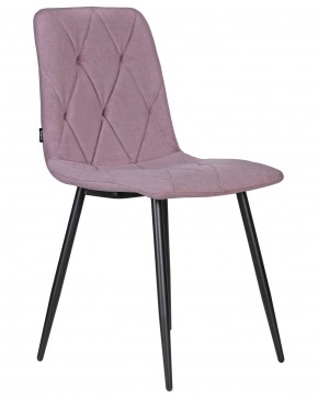 Стул обеденный DOBRIN CHILLY ROMBO, Лавандовый Simple 48, основание черное в Челябинске - cheliabinsk.ok-mebel.com | фото 2