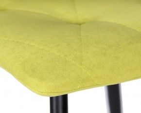 Стул обеденный DOBRIN CHILLY ROMBO, Лайм Simple 14, основание черное в Челябинске - cheliabinsk.ok-mebel.com | фото 7