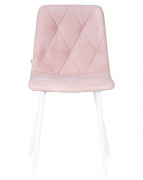 Стул обеденный DOBRIN CHILLY ROMBO, Розовый Simple 03, основание белый в Челябинске - cheliabinsk.ok-mebel.com | фото 6