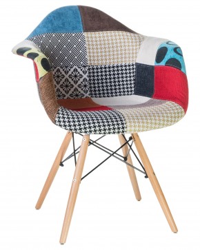 Стул обеденный DOBRIN DAW PATCHWORK, цвет сиденья мозаика в Челябинске - cheliabinsk.ok-mebel.com | фото