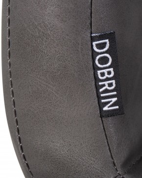Стул обеденный DOBRIN MARK, черные ножки, серая антрацитовая винтажная экокожа (RU-08) в Челябинске - cheliabinsk.ok-mebel.com | фото 9
