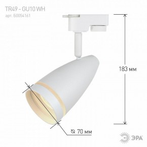 Светильник на штанге Эра  TR49 - GU10 WH в Челябинске - cheliabinsk.ok-mebel.com | фото 4