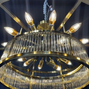 Светильник на штанге Imperiumloft RH Marais Round Chandelier 40,2668 в Челябинске - cheliabinsk.ok-mebel.com | фото 5