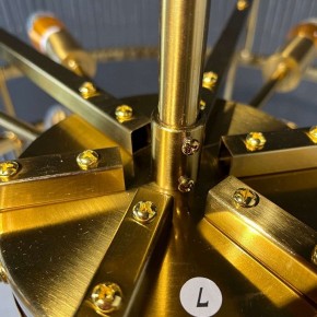 Светильник на штанге Imperiumloft RH Marais Round Chandelier 40,2668 в Челябинске - cheliabinsk.ok-mebel.com | фото 5