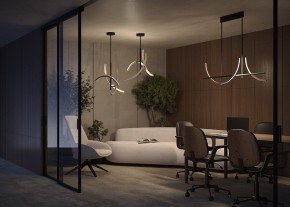 Светильник на штанге Maytoni Wabi MOD428PL-L20BK в Челябинске - cheliabinsk.ok-mebel.com | фото 5