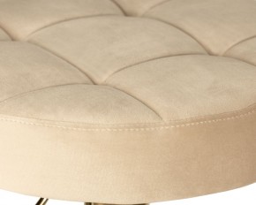 Табурет барный DOBRIN BRUNO GOLD, бежевый велюр (MJ9-10) в Челябинске - cheliabinsk.ok-mebel.com | фото