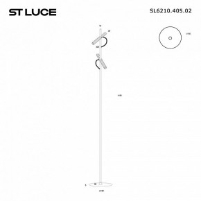 Торшер ST-Luce LILT SL6210.405.02 в Челябинске - cheliabinsk.ok-mebel.com | фото 2